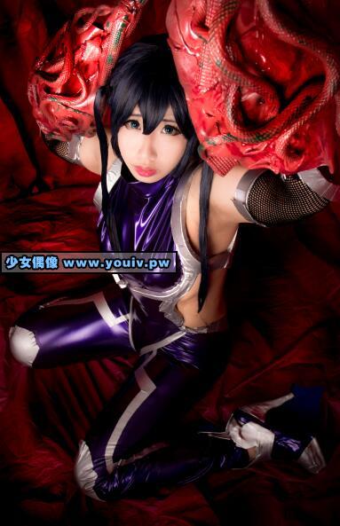 Cosplay The Black Peony Taimanin Kanzenhan 対魔忍 完全版