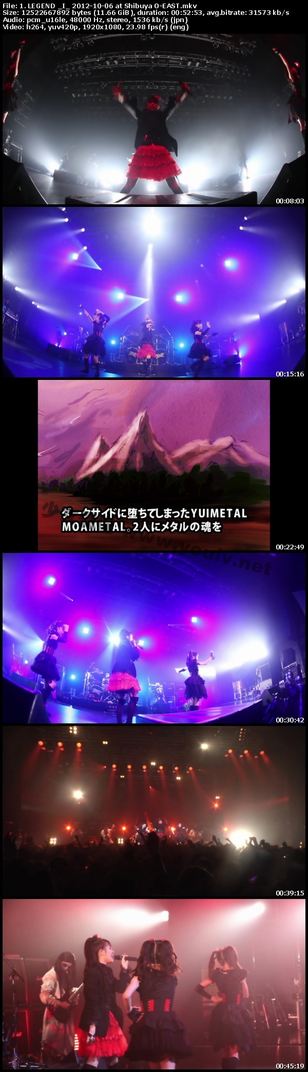 Babymetal Legend I Apocalypse 2012-10-06 Live at Shibuya O-EAST.jpg